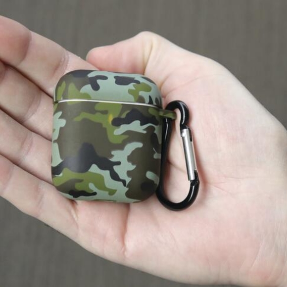 Pod Skinz Silicone Case and Carabiner for Airpods - Picture 3 of 5